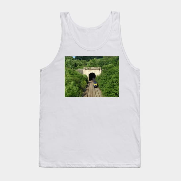 Box Tunnel, Wiltshire Tank Top by Chris Petty